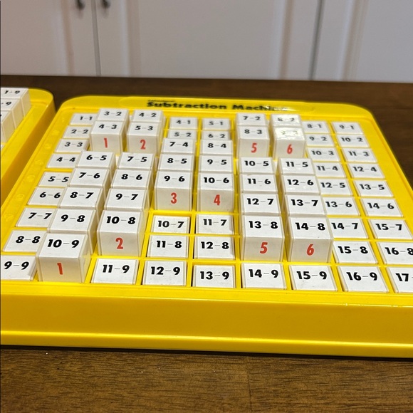 Yellow Math Learning Machines Set for Kids - Picture 3 of 4